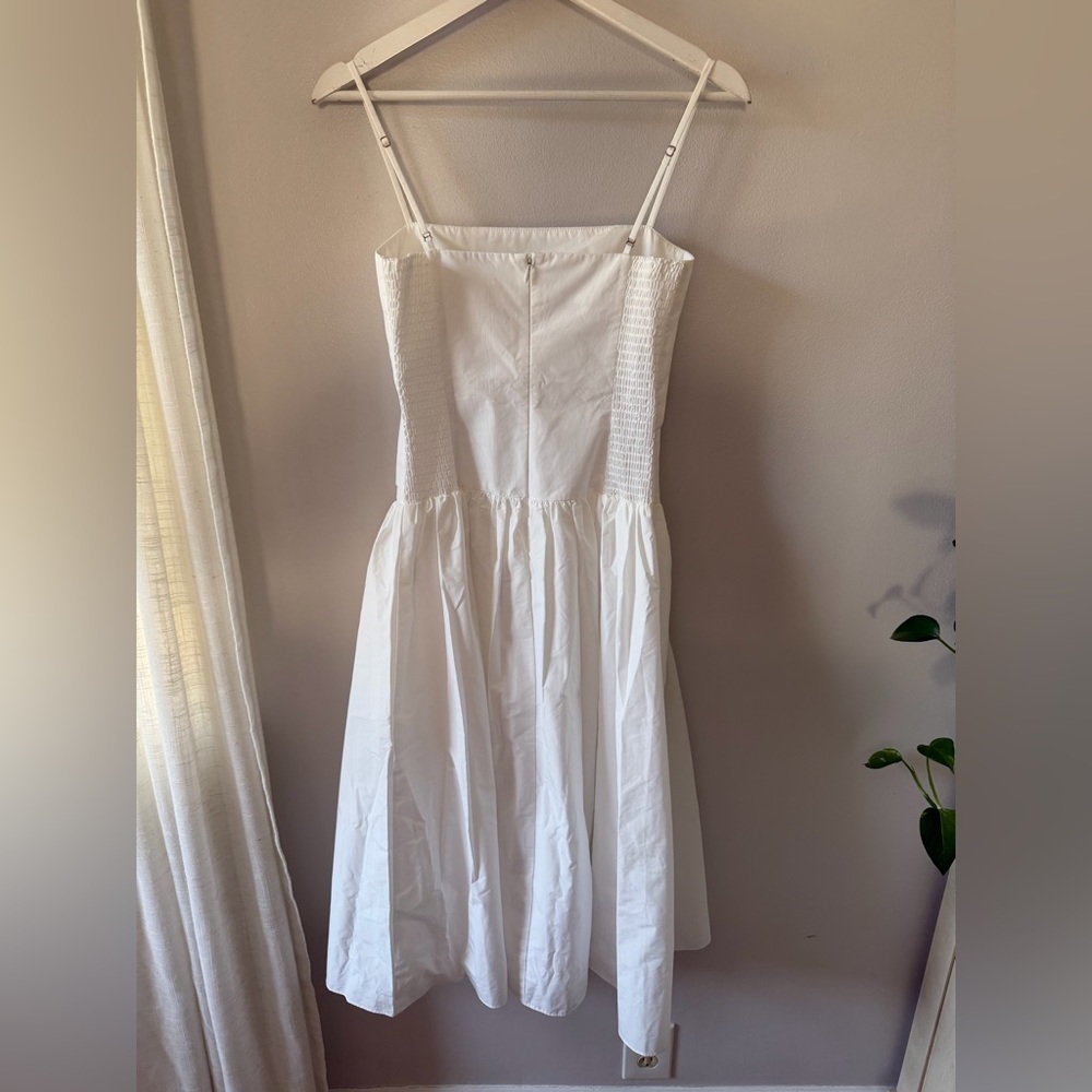 Amanda Uprichard Delora Dress in White - Picture 3 of 4